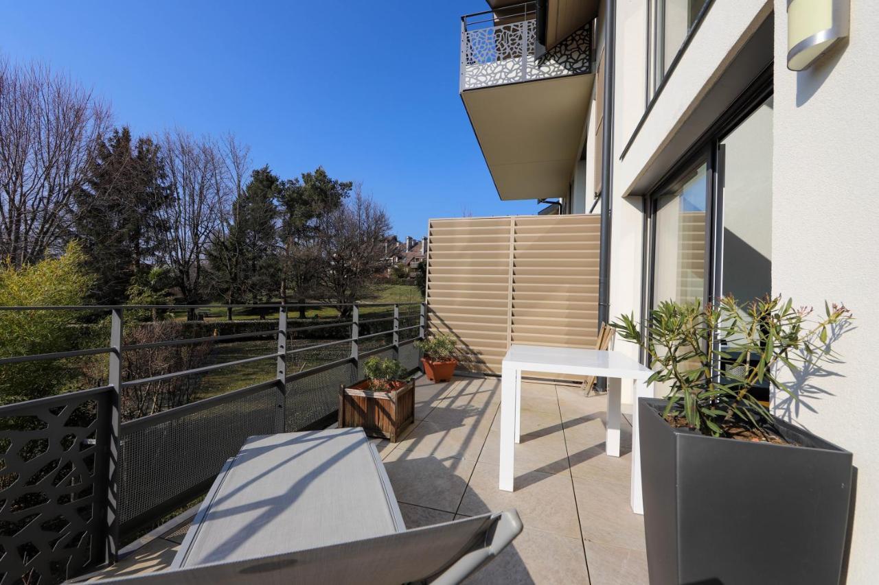 Les Choucas - Appartement Duplex Lumineux Avec Parking Анси Экстерьер фото