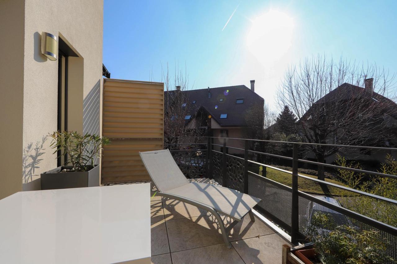 Les Choucas - Appartement Duplex Lumineux Avec Parking Анси Экстерьер фото