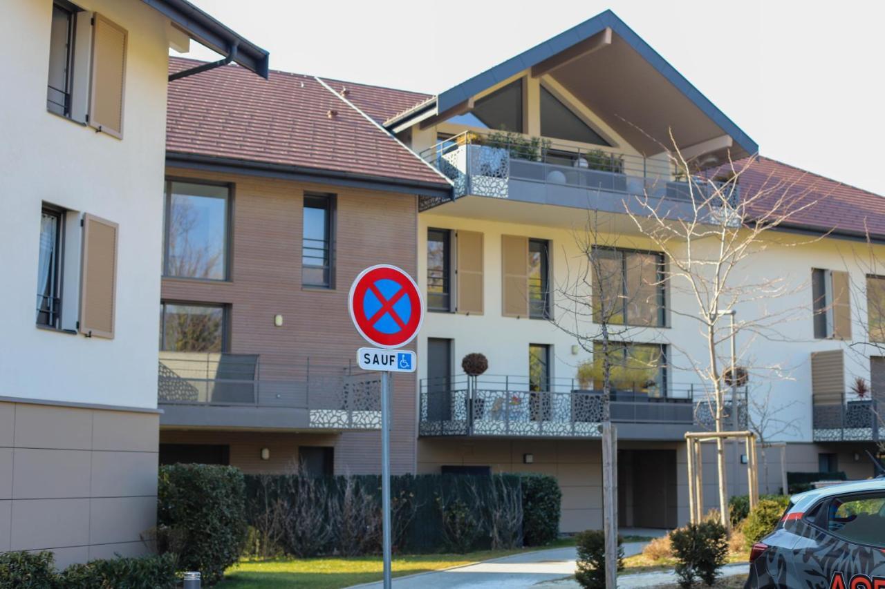 Les Choucas - Appartement Duplex Lumineux Avec Parking Анси Экстерьер фото